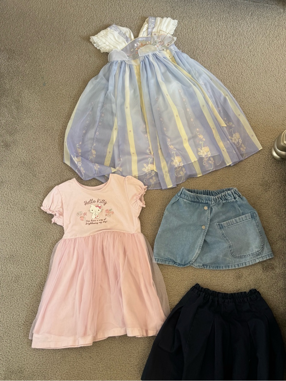 Hello kitty dress bundle size s